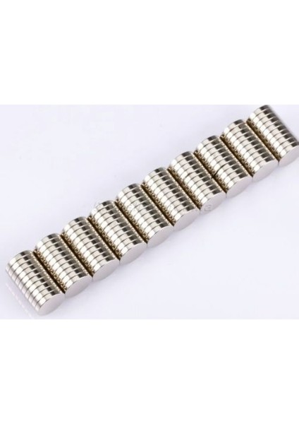 Neodyum Mıknatıs Silindir D8 x 2 mm 50'li Paket fiyatları