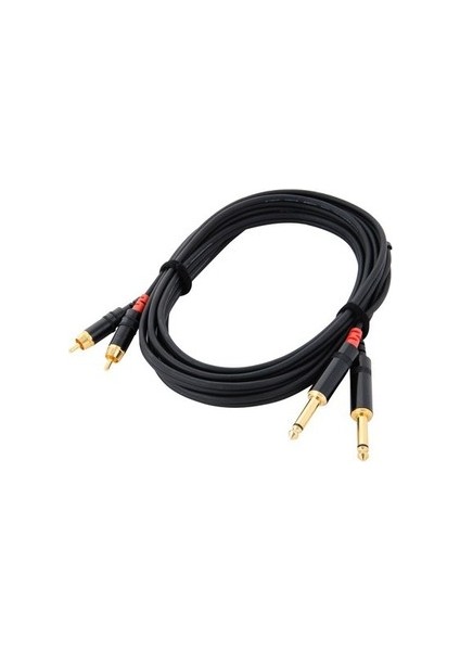CFU3PC 6.3mm - Rca Kablo - 3m