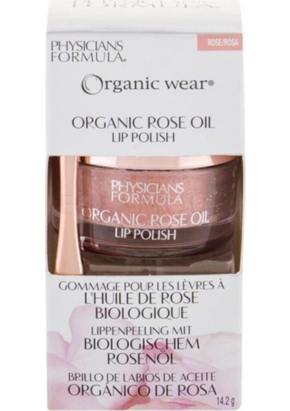 Organic Wear Organic Rose Oil Dudak Peelingi