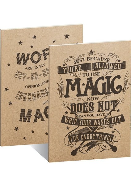 A5 Sketç Defteri Harry Potter Magic X2