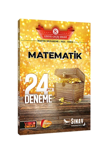 Sınav Yayınları 8. Sınıf LGS Matematik 24 Deneme