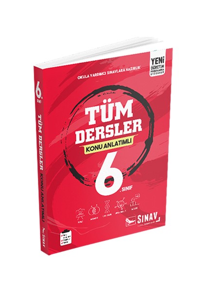 Sınav Yayınları 6. Sınıf Tüm Dersler Konu Anlatımlı