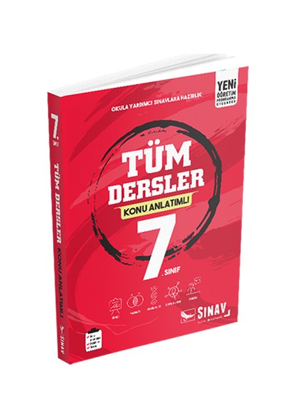 Sınav Yayınları 7. Sınıf Tüm Dersler Konu Anlatımlı