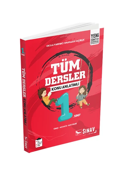 Sınav Yayınları 1. Sınıf Tüm Dersler Konu Anlatımlı