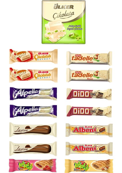 Beyaz Çikolata Aşkı Özel Paket. Tohumlu Kalem Hediyeli modelleri