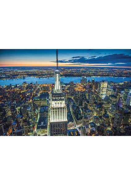 Maxi Poster Jason Hawkes Empire State Building At Night