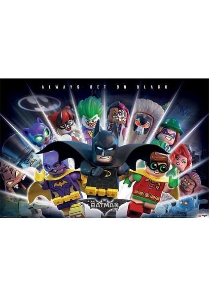 Maxi Poster LEGO Batman Always Bet On Black