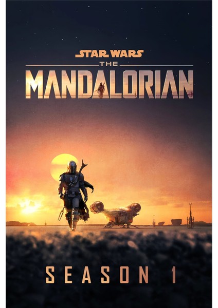 Maxi Poster Star Wars: The Mandalorian (Dusk)