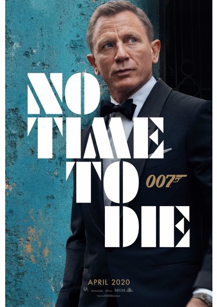 Maxi Poster James Bond (No Time To Die - Azure Teaser)