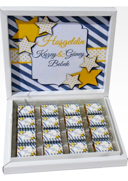 Erkek Yeni Doğan Çikolata Kutusu fiyatları