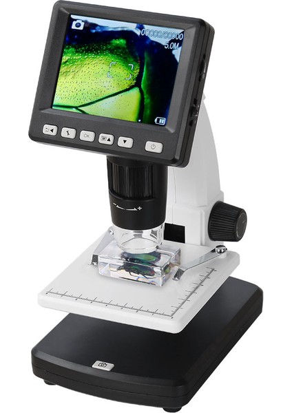 5mp 500X LCD Ekranlı Dijital Stereo Mikroskop 4 GB Sd Kart + Şarj Pili