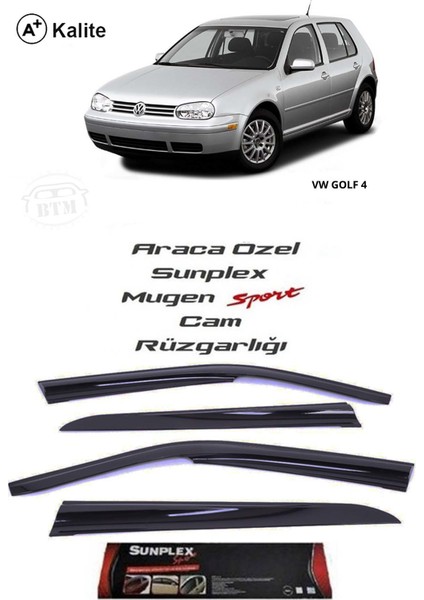 Vw Golf 4 Cam Rüzgarlığı Sunplex Marka Mugen 4'lü fiyatları