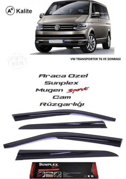Vw T6-T7 Cam Rüzgarlığı Sunplex Marka Mugen 4'lü fiyatları