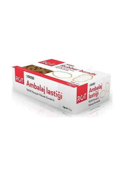 Rot Kauçuk Ambalaj Lastiği 50 Gram 5'li