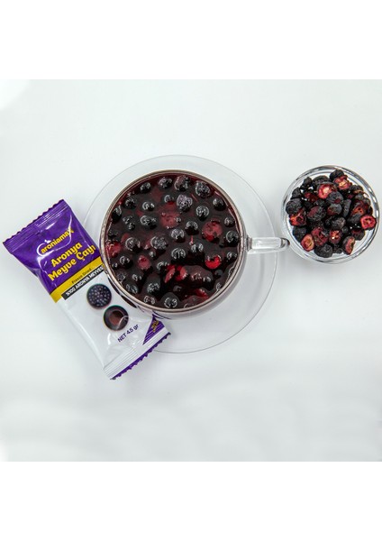 Aroniamax Aronya (Aronia) Meyve Çayı - 120 Günlük Kullanım / 4 Paket