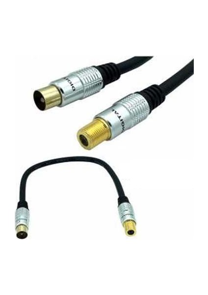 HY-P595 9.5 Tv M To 9.5 Tv F Anten Kablosu - 30CM