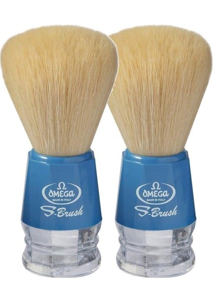 Omega S-Brush Sentetik Tıraş Fırçası 10018 x2