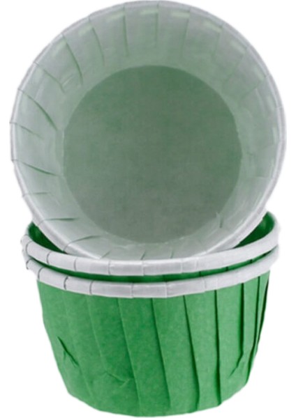 Yeşil Muffin Kabı 50X39 25'li