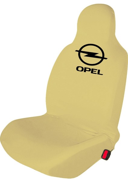 Özdemir Tekstil Opel Combo Oto Koltuk Servis Kılıfı Penye Ön Arka Takım Krem Rengi
