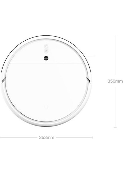Mi Robot Vacuum Mop - Akıllı Robot Süpürge(Genpa Garantili)