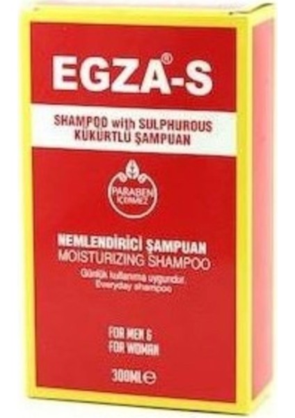 Egza-S Kükürtlü Şampuan 300 ml + Dabur Amla Saç Bakım Yağı 200 ml