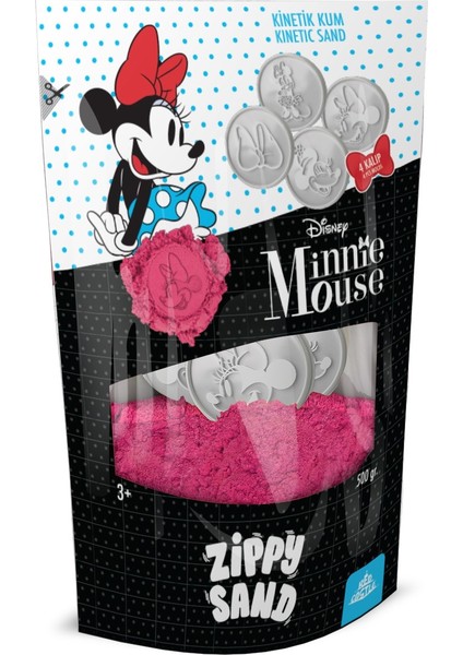 Zıpır Kum Minnie 500 Gr. Poşetli (DISNEY_ZKS-500-05)