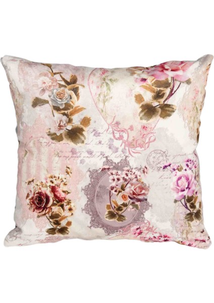 Country Tarzı 45X45 Kare Kırlent