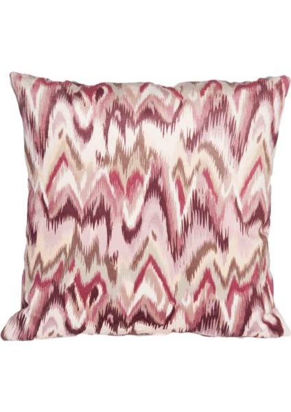 Tribal Pembe 45X45 Kare Kırlent