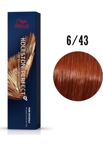 Koleston Perfect Tüp Boya 60 ml 6/43 Koyu Kızıl Kumral