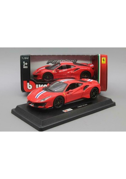 Burago 1:24 Ferrari 488 Pista Diecast Model Araba fırsatları