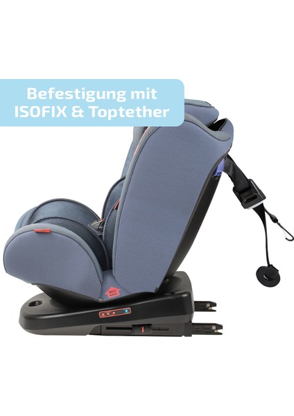 Kids Infiny Twist 0 - 36 kg Isofix Oto Koltuğu 360° Dönebilir