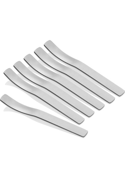 Çay Kaşığı 6 Parça - 11 cm Parlak Gümüş fiyatları