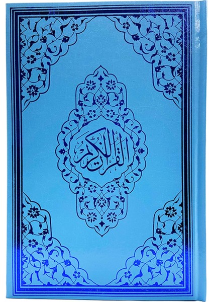 Orta Boy Renkli Kuran-I Kerim Mavi