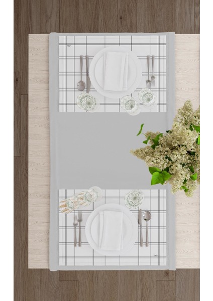 Ekose -4 Amerikan Servis 6'lı Set - 50 x 35 cm. modelleri