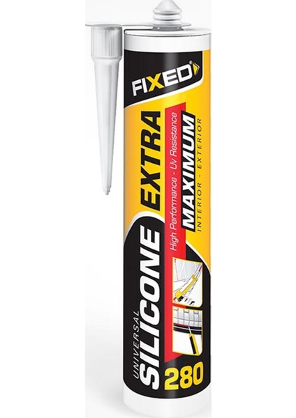 Extra Güçlü Şeffaf Silikon F280 280 gr