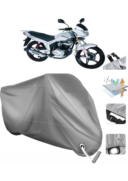 Bisan Sunway Fks 125 Vinleks Motor Brandası Arka Çanta Uyumlu