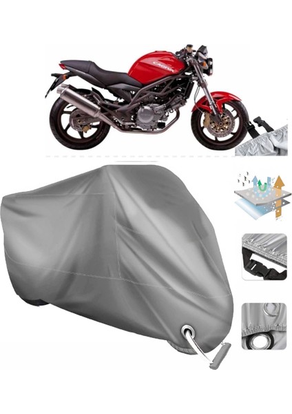 Cagiva Raptor 650 Vinleks Motor Brandası Arka Çanta Uyumlu fiyatları
