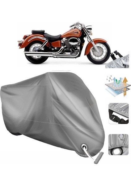 Honda Vt 750 Shadow Ace Vinleks Motor Brandası Arka Çanta Uyumlu fiyatları