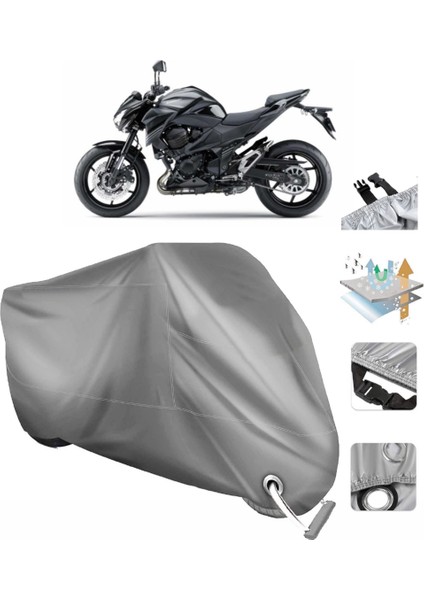Kawasaki Z 800 E Vinleks Motor Brandası Arka Çanta Uyumlu