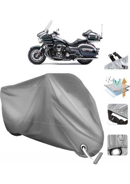 Kawasaki Vn 1700 Voyager Vinleks Motor Brandası Arka Çanta Uyumlu fiyatları