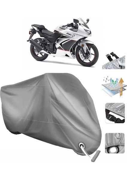 Kawasaki Ninja 250R Vinleks Motor Brandası Arka Çanta Uyumlu fiyatları