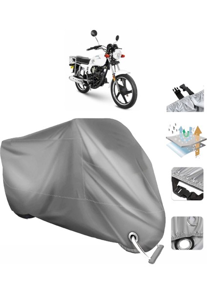 Yuki Yk 125-7D Apollo Vinleks Motor Brandası Arka Çanta Uyumlu fiyatları