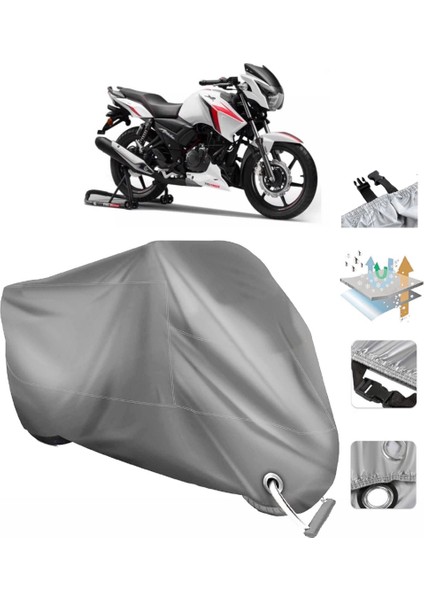 Tvs Apache Rtr 160 Vinleks Motor Brandası Arka Çanta Uyumlu