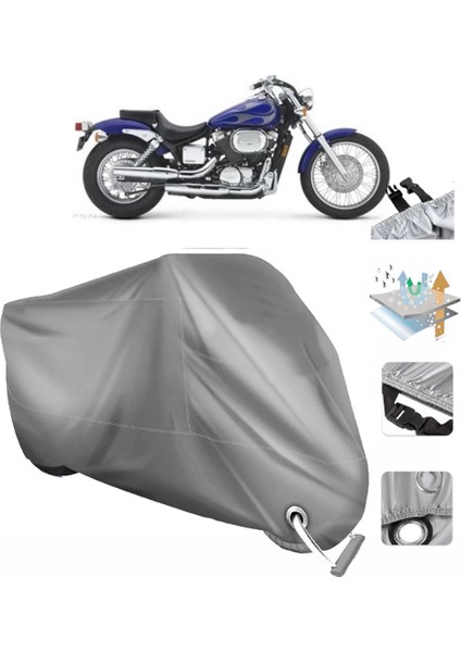 Honda Shadow Spirit 750 Vinleks Motor Brandası (Bağlantı, Kilit Uyumlu) fiyatları