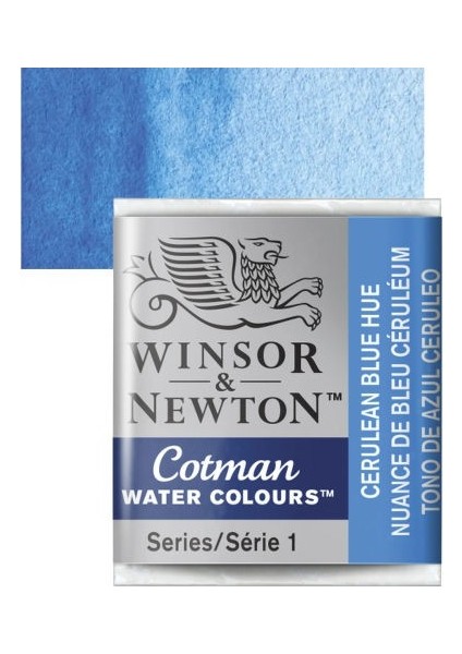 : Cotman Sulu Boya : Yarım Tablet : Cerulean Blue Hue 139 modelleri