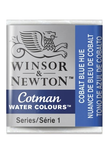 : Cotman Sulu Boya : Yarım Tablet : Cobalt Blue Hue 179