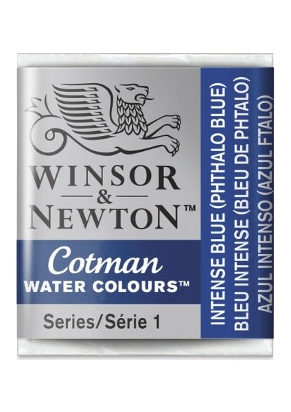 : Cotman Sulu Boya : Yarım Tablet : Intense Blue 327