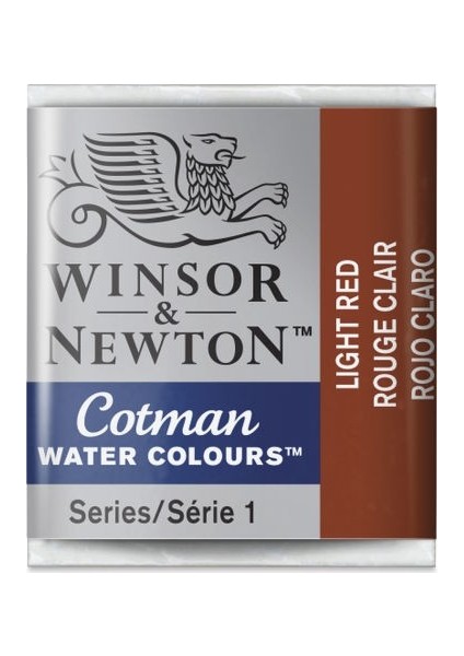 : Cotman Sulu Boya : Yarım Tablet : Light Red 362