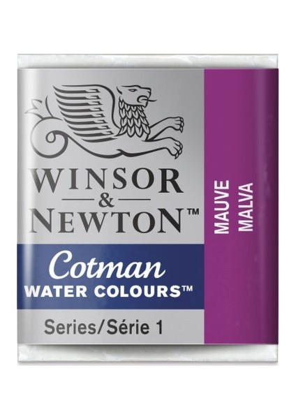 : Cotman Sulu Boya : Yarım Tablet : Mauve 398