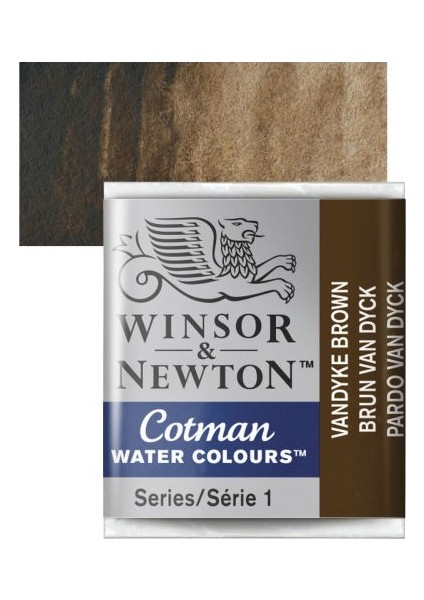 : Cotman Sulu Boya : Yarım Tablet : Vandyke Brown 676 modelleri